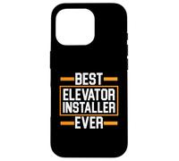 Best Elevator Installer Ever Technician Operator Elevator Case for iPhone 16 Pro