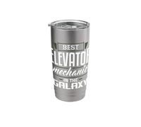 Best Elevator Mechanic in The Galaxy Technician Apparel Stainless Steel Insulated Tumbler