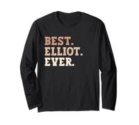 Best Elliot Ever Funny Name Long Sleeve T-Shirt