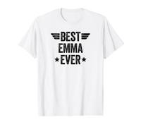 Best Emma Ever Value Graphic T-Shirt, Men, White, S