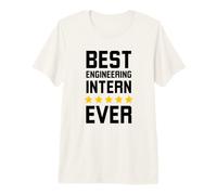 Best Engineering Intern Ever Engineer Appreciation 5 Stars Premium T-Shirt