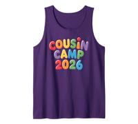 Best Ever Cousin Camp 2026 Cruise Squad Crew Gang Birthday Tank Top