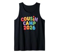Best Ever Cousin Camp 2026 Tribe Cruise Club Grandma Tank Top