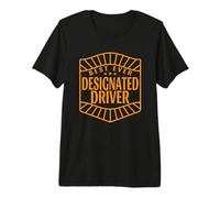 Best Ever Designated Driver Recognition Graphic Logo Design Premium T-Shirt