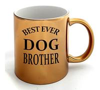 Best Ever Dog Brother Mug Gold Gifts Cup