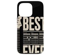 Best Ever Guitarist Chord Chart Vintage Music Teacher Case for iPhone 13 Pro