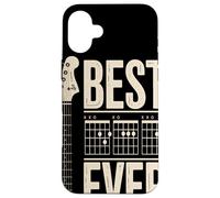 Best Ever Guitarist Chord Chart Vintage Music Teacher Case for iPhone 16 Plus
