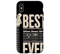 Best Ever Guitarist Chord Chart Vintage Music Teacher Case for iPhone X/XS