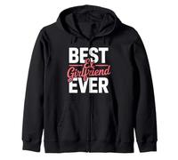 Best Ex Girlfriend Ever Fun Trendy Design for Friends Zip Hoodie