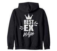 Best Ex Wife Divorce Husband Divorced Breakup Zip Hoodie