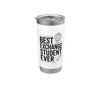 Best Exchange Student Ever Funny for Study Abroad Stainless Steel Insulated Tumbler