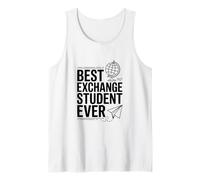Best Exchange Student Ever Funny for Study Abroad Tank Top