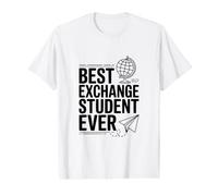 Best Exchange Student Ever Funny for Study Abroad Value Graphic T-Shirt