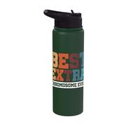 Best Extra Chromosome Ever Stainless Steel Insulated Water Bottle