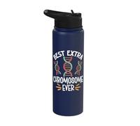 Best Extra Chromosome Ever Stainless Steel Insulated Water Bottle