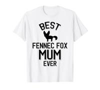 Best Fennec Fox Mum Ever Value Graphic T-Shirt, Men, White, L