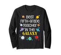 Best Fifth Grade Teacher In The Galaxy Back To School Gear Long Sleeve T-Shirt