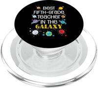 Best Fifth Grade Teacher In The Galaxy Back To School Gear PopSockets PopGrip for MagSafe