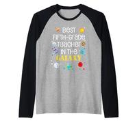 Best Fifth Grade Teacher In The Galaxy Back To School Gear Raglan Baseball Tee