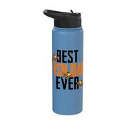 Best Fish Dad Ever, Goldfish Owner, Aquarium Fish Stainless Steel Insulated Water Bottle