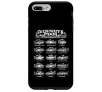 Best Fishing Freshwater Species Fish and Fishermans Angler Case for iPhone 7 Plus/8 Plus