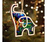 Best Friend Birthday Gifts for Women, Friendship Elephant Ornament with Stor-y Card, Heartfelt Gifts for Mom, Sister Special Decor, Unique Elephant Ornament for Sisterhood (B)