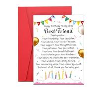 Best Friend Birthday Gifts for Women Friendship Gifts for Women Best Friend Card Christmas Thank You Card for Women Bestie Gifts for Female Women Long Distance Gifts for Best Friends Card Valentines