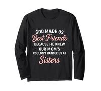 Best Friend Forever Friendship Bestie BFF Squad Long Sleeve T-Shirt