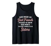 Best Friend Forever Friendship Bestie BFF Squad Tank Top