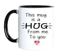Best Friend Gift Ideas,Thinking of You Mug Gifts for Women,This Mug is A Hug From Me to You Insulated Coffee Mug,Encouragement Gifts for Women,Hug Mug for Birthday Valentines Day Gift