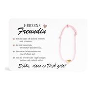 Best Friend Gifts - Personal & Loving for Heart Friend or Favourite Person - Idea for Birthday, as a Small Gift, Thank You or Friendship Present for Women