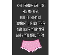Best Friends Are Like Big Knickers: Funny Gift For Best Friend