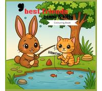 Best Friends: Benny & Kitty coloring book