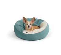 Best Friends by Sheri Luxury Orthopedic Dog and Cat Bed with Hooded Blanket for Warmth and Security - Machine Washable, Water/Dirt Resistant Base, Multiple Color in 2 Sizes