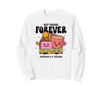 Best Friends Forever (Funny BFF Graphic) Sweatshirt