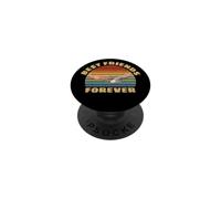 Best Friends Forever Horse Hoof Retro Vintage Horse Owner PopSockets Adhesive PopGrip