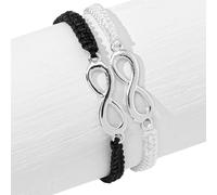 Best Friends Infinity Bracelet Dainty Adjustable Braide Number 8 Shape
