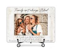 Best Friends Picture Frame, Friends Frame, Friends Picture Frame, Family Isn't Always Blood Frame, Gift For Friends Birthday Graduation Gifts Ideas, Photo Frame For Home Decor Tabletop Decor E01