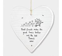 ‘Best Friends’ Wobbly Hanging Heart