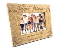 Best Friends Wooden Photo Frame Gift (8 x 10 Inch)