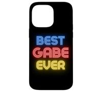 Best Gabe Ever - Funny Gabe Name Gabe Case for iPhone 14 Pro Max