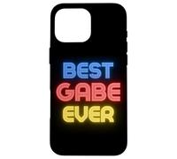 Best Gabe Ever - Funny Gabe Name Gabe Case for iPhone 16 Pro Max