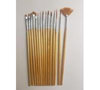 best Gel Nail Brush For Poly Gel, Gum Gel and Builder Gel Nail Extensions, Nail Art, Synthetic, Blackgel brush Ombre brush (wooden nail art brushes)
