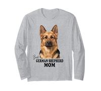 Best German Shepherd Mom Alsatian Dog Lover Long Sleeve T-Shirt