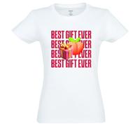 Best Gift Ever - Women's T-Shirt (White) - L