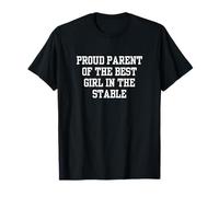 Best Girl in The Stable Varsity Style Design T-Shirt