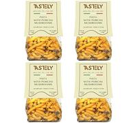 Best Gluten Free Pasta with Porcini Mushrooms, Vegetarian Meal, Vegan meal, Ready Packed Meal with Premium Ingredients, Just Add Water Ready in 10 mins (Pack of 4)