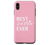 Best God Mom Ever Godmother Mothers Day God Mother Birthday Case for iPhone XS Max
