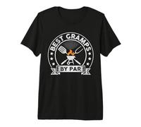 Best Gramps By Par Chef Grandpa Grilling Master BBQ Premium T-Shirt