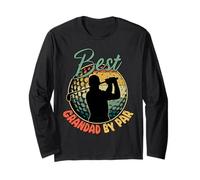 Best Grandad By Par Golf Retired Retiree Retirement Golfing Long Sleeve T-Shirt